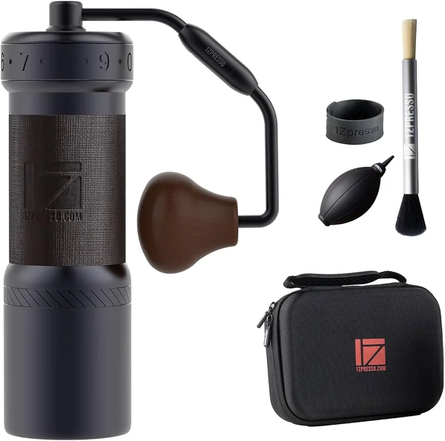 1Zpresso K-Ultra — Amazon.com: 1Zpresso K-Ultra Manual Coffee Grinder Iron Gray with Carr