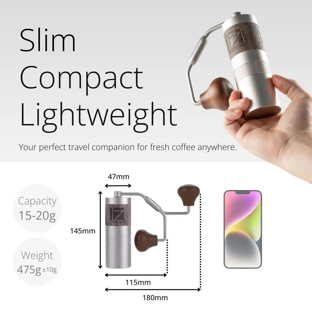 1Zpresso Q2 — Q Manual Coffee Grinder - 1Zpresso