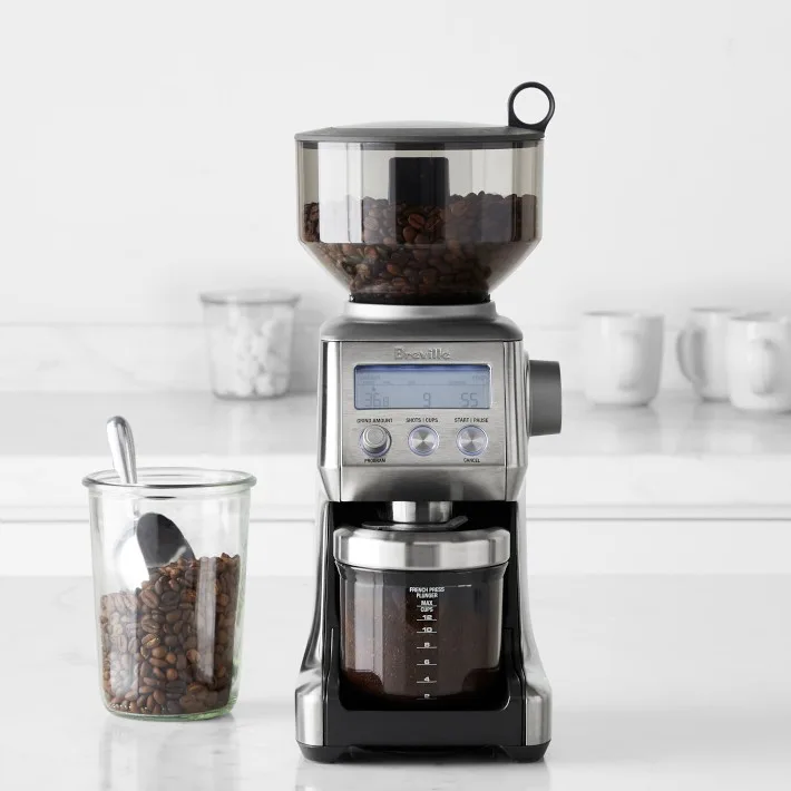 Breville Smart Grinder Pro — Breville Smart Grinder Pro Coffee Grinder Damson Blue