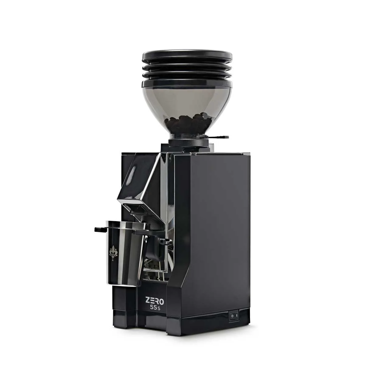 Eureka Mignon Zero — Eureka Mignon Zero 55s Single-Dose Grinder, Black Plastic / Matte Blac