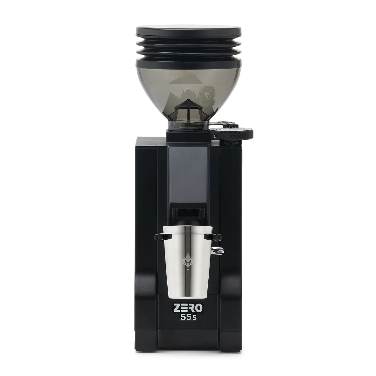 Eureka Mignon Zero — Eureka Mignon Zero 55s Single-Dose Grinder, Black Plastic / Matte Blac