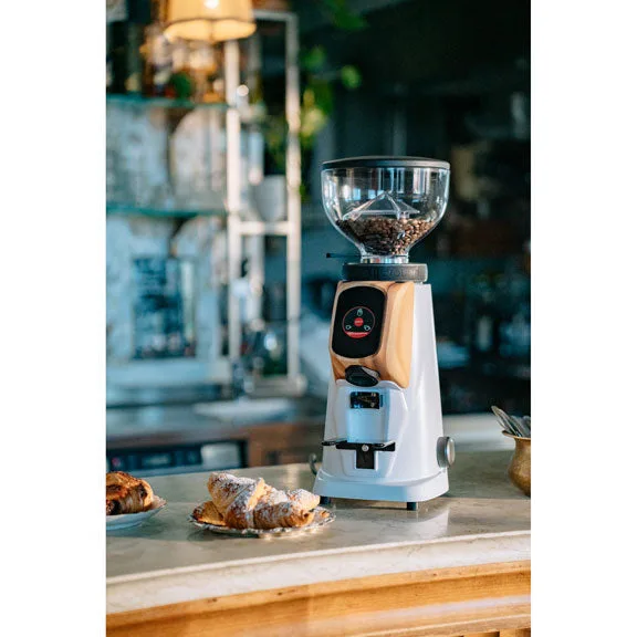Fiorenzato AllGround — AllGround Sense All Purpose Home Coffee Grinder - White w/ Wood