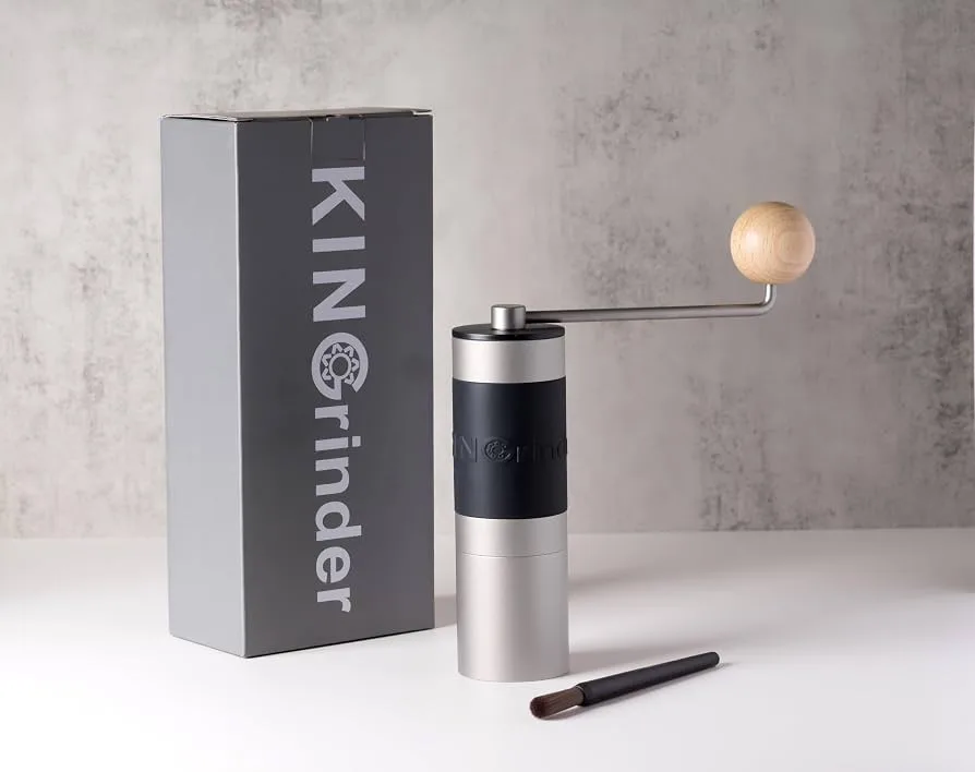 Kingrinder K2 — Amazon.com: 【Sliver】KINGrinder K2 Manual Coffee Grinder Straight Handl
