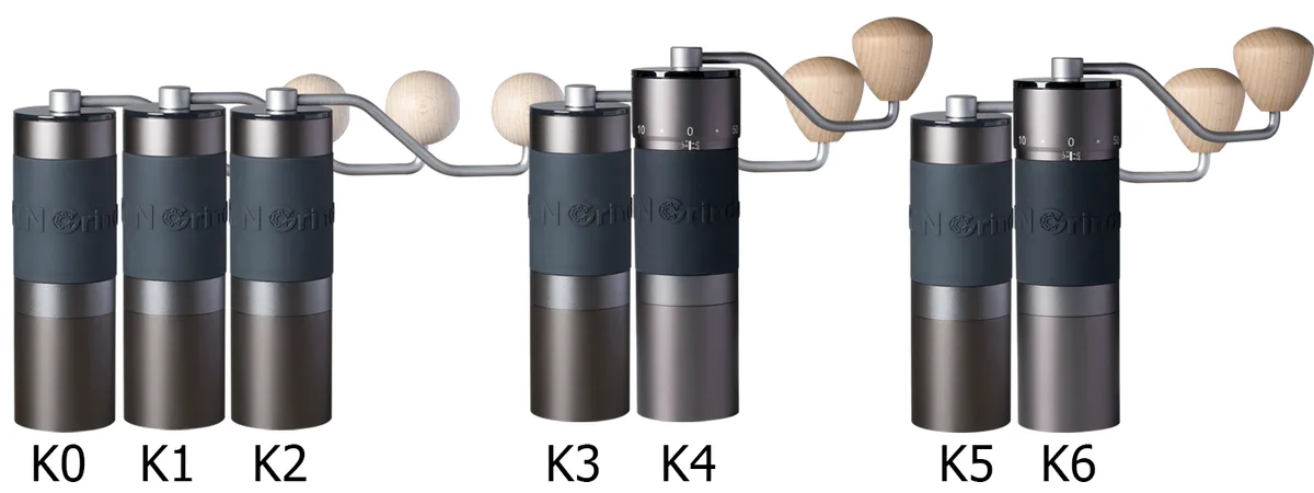Kingrinder K5 — KINGrinder | Comparison - Comparison Exterior Adjustmen...