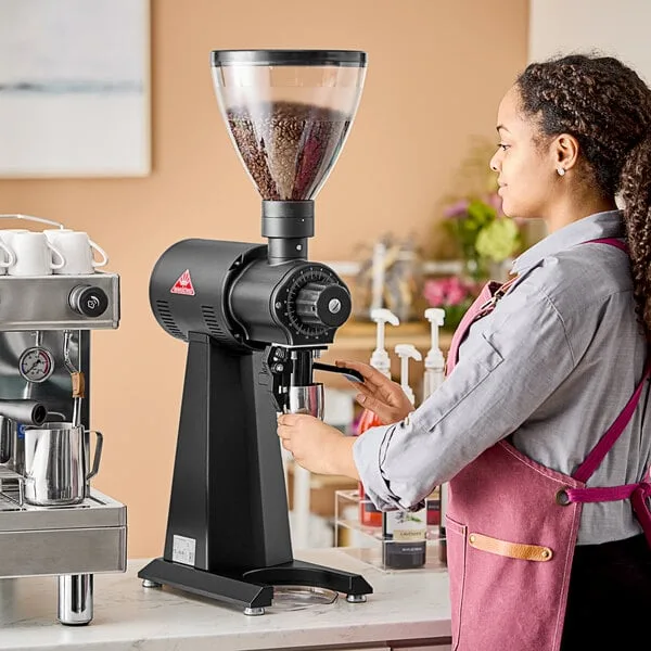 Mahlkonig EK43 — Mahlkönig EK43 Allround Shop Coffee Grinder, 100–120V, Black