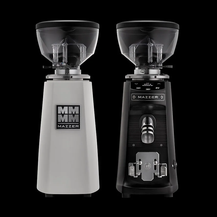 Mazzer Mini — Mazzer Mini compact 64mm flat burr grinder on demand