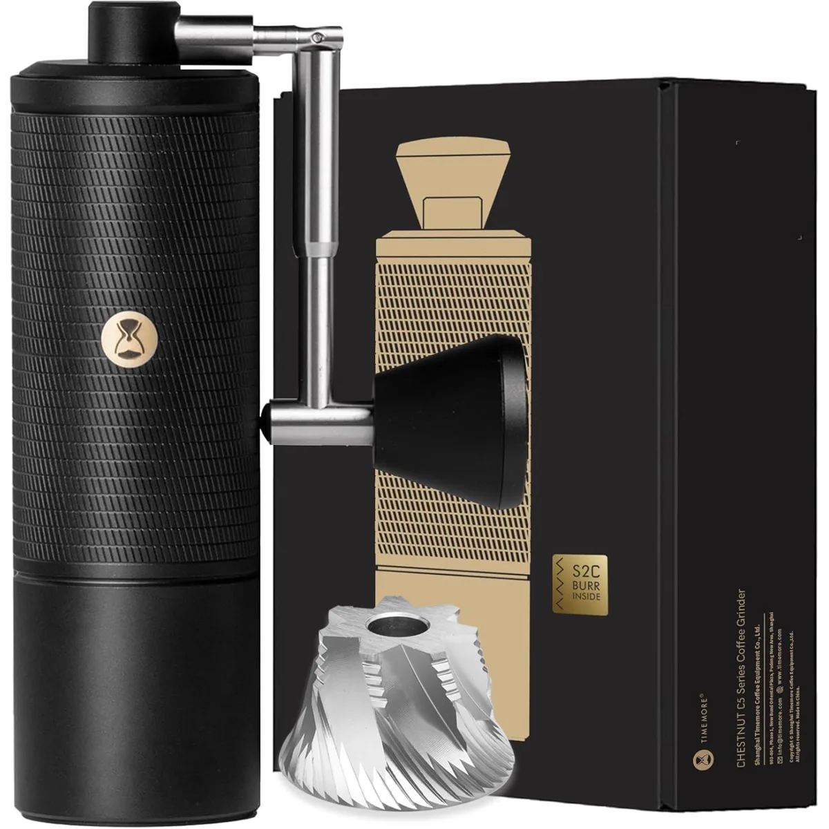 Timemore C5 Pro — Amazon.com: TIMEMORE C5 Pro Manual Coffee Grinder Capacity 30g with CN