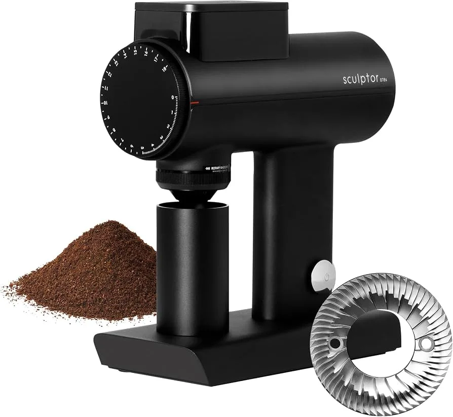 Timemore Sculptor 078s — Amazon.com: TIMEMORE Sculptor 078S Flat Burr Coffee Bean Grinder, Elec